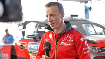 Kris Meeke en el Rally de Finlandia 2017.