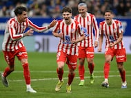 28/02/26 PARTIDO PRIMERA DIVISIOMN JORNADA 26
OVIEDO - ATLETICO DE MADRID
PRIMER GOL JULIAN ALVAREZ 0-1 ALEGRIA