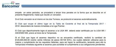Ascenso MX anuncia que sólo seis equipos tendrán oportunidad de ascender