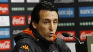 Emery convoca a 21 jugadores para el partido de esta noche