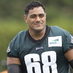 Los Eagles aseguran el futuro de su línea ofensiva en Jordan Mailata