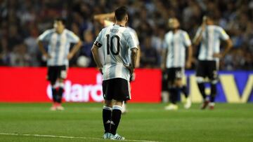 Buenos Aires 05 Octubre 2017
 Eliminatorias Rusia 2018
 Argentina vs Peru en el Estadio La Bombonera.
 Lionel Messi de Argentina
 05/10/17 ARGENTINA - PERU 