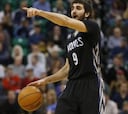 Ricky Rubio domina a los Jazz