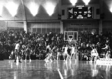 Semifinal del Eurobasket de 1973. España-Unión Soviética.  