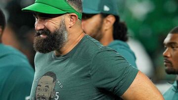 An ugly exchange between Dak Prescott and Jalen Carter left one player ejected, one in hot water, and Jason Kelce weighing in.