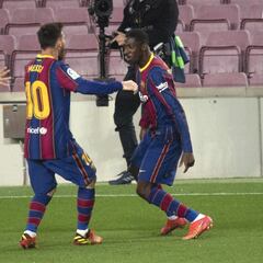 El Barça, intratable en 2021