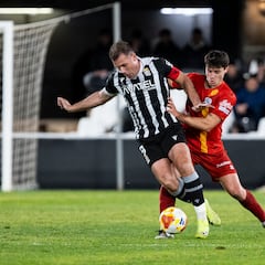 Ortuño deja cojo el ataque albinegro