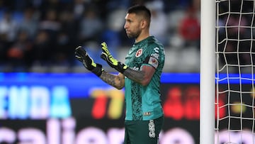  Jonathan Orozco of Tijuana during the game Pachuca vs Tijuana, corresponding Round 14 the Torneo Apertura 2022 of the Liga BBVA MX at Hidalgo Stadium, on September 11, 2022.

<br><br>

Jonathan Orozco de Tijuana  durante el partido Pachuca vs Tijuana, correspondiente a la Jornada 14 del Torneo Apertura 2022 de la Liga BBVA MX en el Estadio Hidalgo, el 11 de Septiembre de 2022.