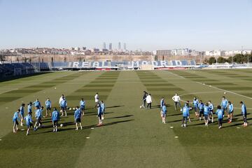 El Madrid prepara la ida del Clásico de Copa