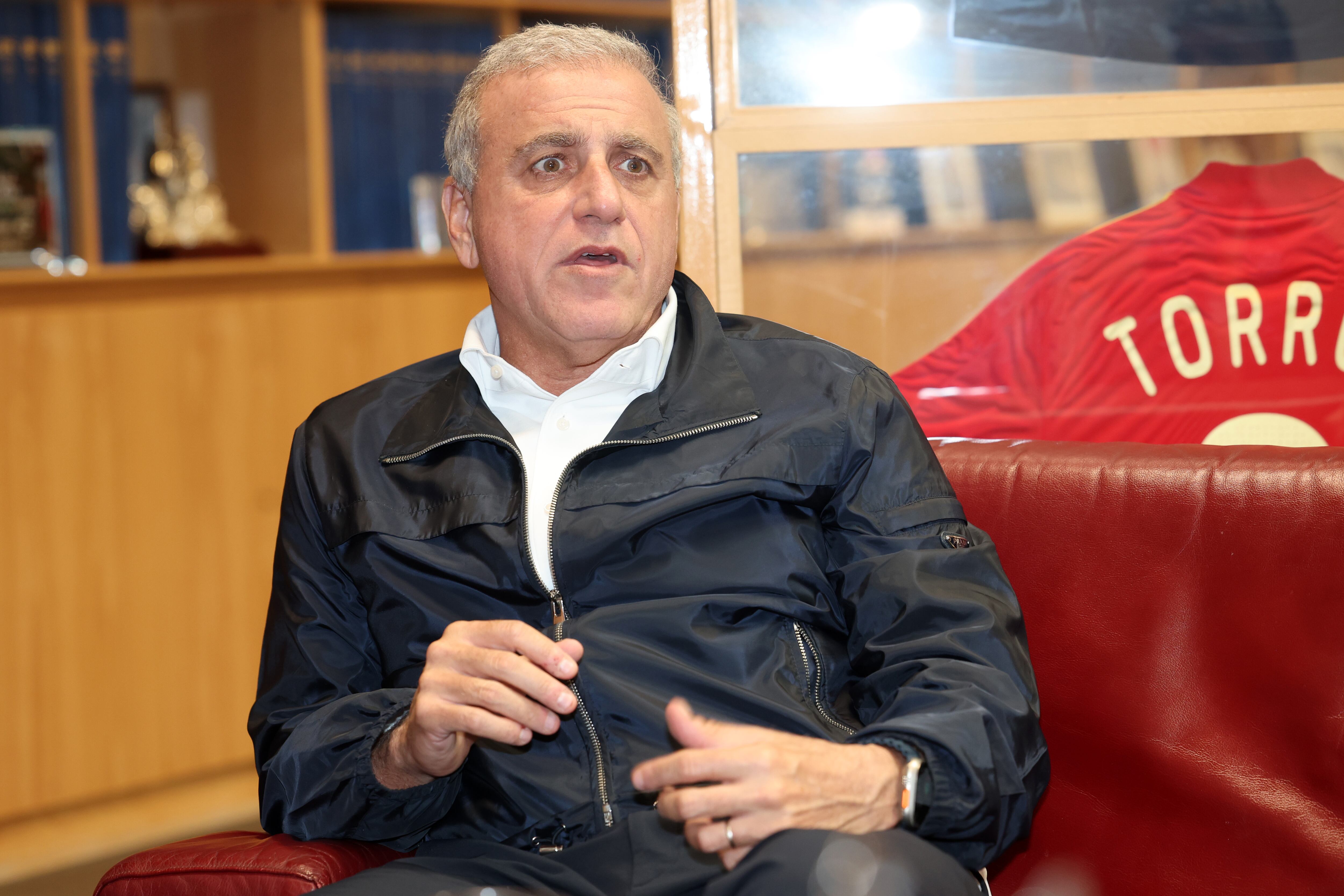 André Cury, durante su entrevista en AS.




