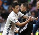 ¿Cómo fue el primer y último partido de James con Zidane?