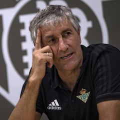 Quique Setién: “Aragonés fue el me metió adrenalina en vena”