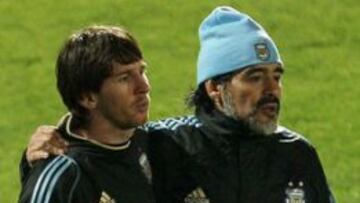 Messi y Maradona felicitan a Estela de Carlotto en Twitter