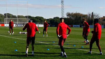 Simeone no libera a nadie para la Copa ante el Guijuelo