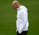 Hubo charla de Zidane con la plantilla: "Trabajo, trabajo..."