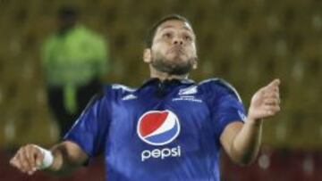 Oswaldo Henríquez ante Alianza Petrolera en el semestre anterior.