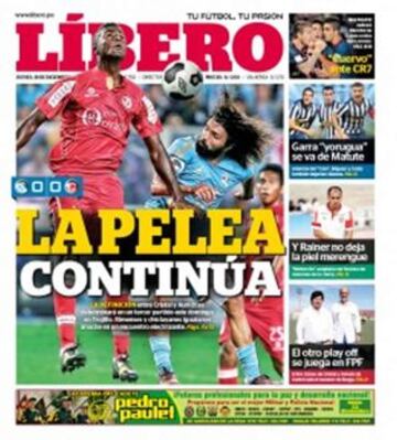 Portadas de la prensa deportiva