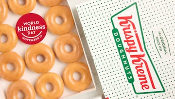 Spread kindness with free donuts from Krispy Kreme