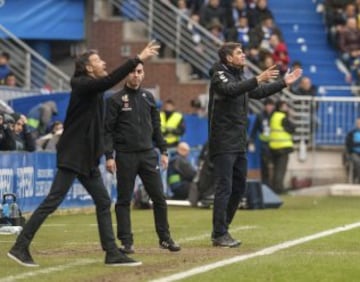 Luis Enrique y Mauricio Pellegrino.