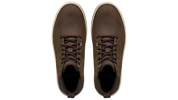 Botas de piel impermeables.