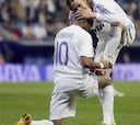 La fiesta de Robinho y Guti
