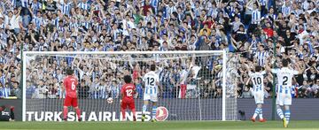 Real Sociedad-Real Madrid en imágenes