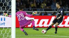 El gol de Cristiano ante el Am&eacute;rica.