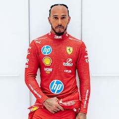 Ferrari publica ‘la foto’: Hamilton vestido de rojo por primera vez