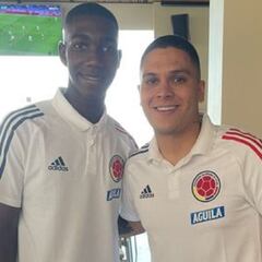 Juanfer Quintero ya está en Barranquilla con la Selección