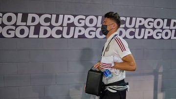 Moreno jugaría sus primeros minutos en la Copa Oro 2021