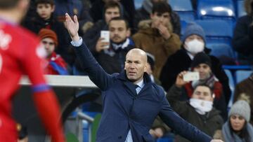 Zidane, tras empatar: "Hicimos un buen partido, nos faltó gasolina"
