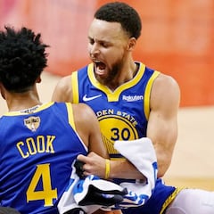 Los Warriors firman un parcial de 0-18, remontan e igualan la serie