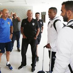 Nani y Montoya ya están en Inglaterra con el Valencia