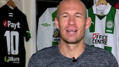 Robben, sobre su vuelta al fútbol: "Lo hago por amor al Groningen"