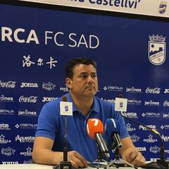 Julio Algar, entrendor del Sanse tras la destitución de Santaelena