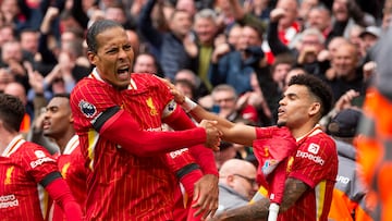 Resumen del Liverpool vs West Ham, jornada 32 de la Premier League 24-25