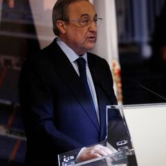 Florentino: "Aprovechan cualquier motivo para desprestigiar al Madrid"