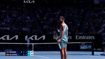 Ni la cuenta oficial del Open de Australia daba crédito con Álcaraz: vean la reacción del respetable