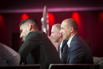 En el evento también estuvo presente Leonardo Jardim, técnico del club, y Vadim Vasilyev, presidente