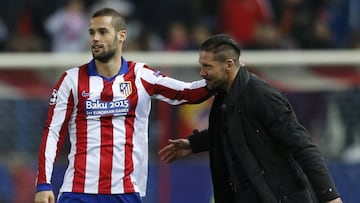 Mario Suárez y Simeone.