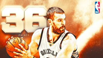 ¡Marc Gasol lo ha vuelto a hacer! 36 puntos y remontada increíble