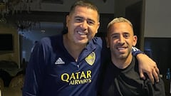 “Riquelme sigue mucho el fútbol chileno; nos quedamos hablando hasta las seis de la mañana”