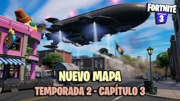 Fortnite Temporada 2: así es el nuevo mapa de la isla