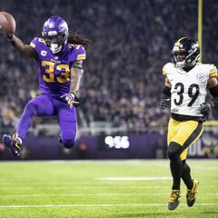 Los Vikings consiguen una sufrida victoria ante los Steelers