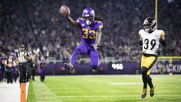 A pesar de tener ventaja de 23 puntos al inicio del tercer cuarto, los Steelers estuvieron cerca de remontar a los Vikings y conseguir el triunfo.