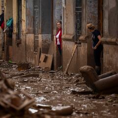 Los derrumbes, el nuevo problema de los pueblos afectados por la DANA