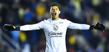  Luis Malagon of America during the 14th round match between America and Monterrey as part of the Liga BBVA MX, Torneo Apertura 2024 at Ciudad de los Deportes Stadium on October 27, 2024 in Mexico City, Mexico.