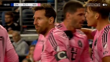Messi scores stunning header to put Inter Miami ahead