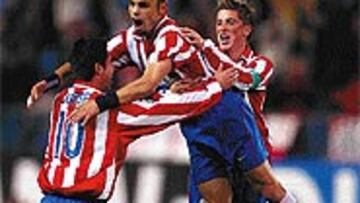 El tridente atlético vs las bandas béticas.