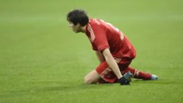 Javi Mart&iacute;nez, en un partido de la Bundesliga.